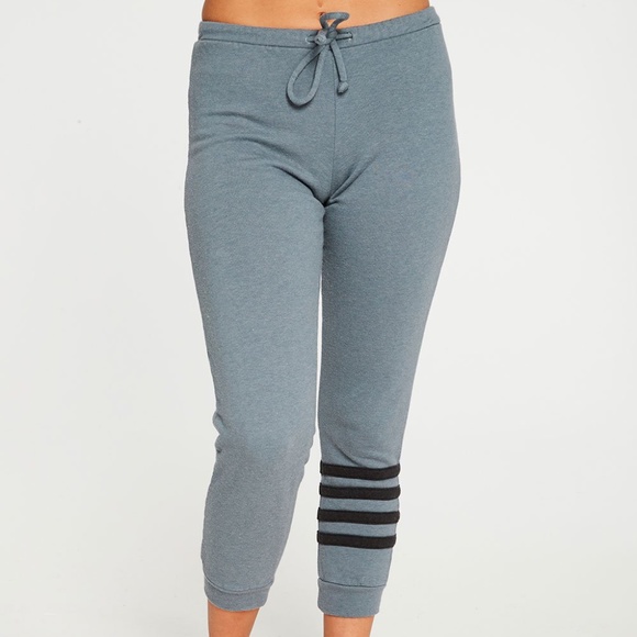 CASHMERE FLEECE SLOUCHY JOGGER WITH STRAPPINGS - Picture 1 of 4
